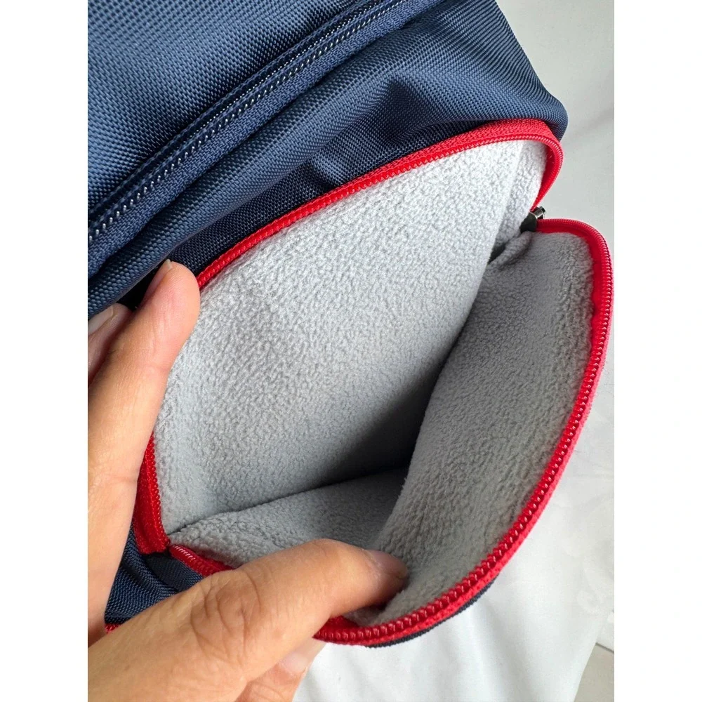 Under Armour Scrimmage 2.0 Backpack Navy Red UA Storm Laptop Bag 1361176